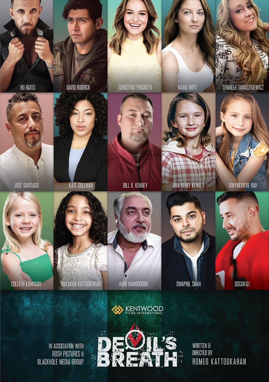 Devil's Breath full cast collage